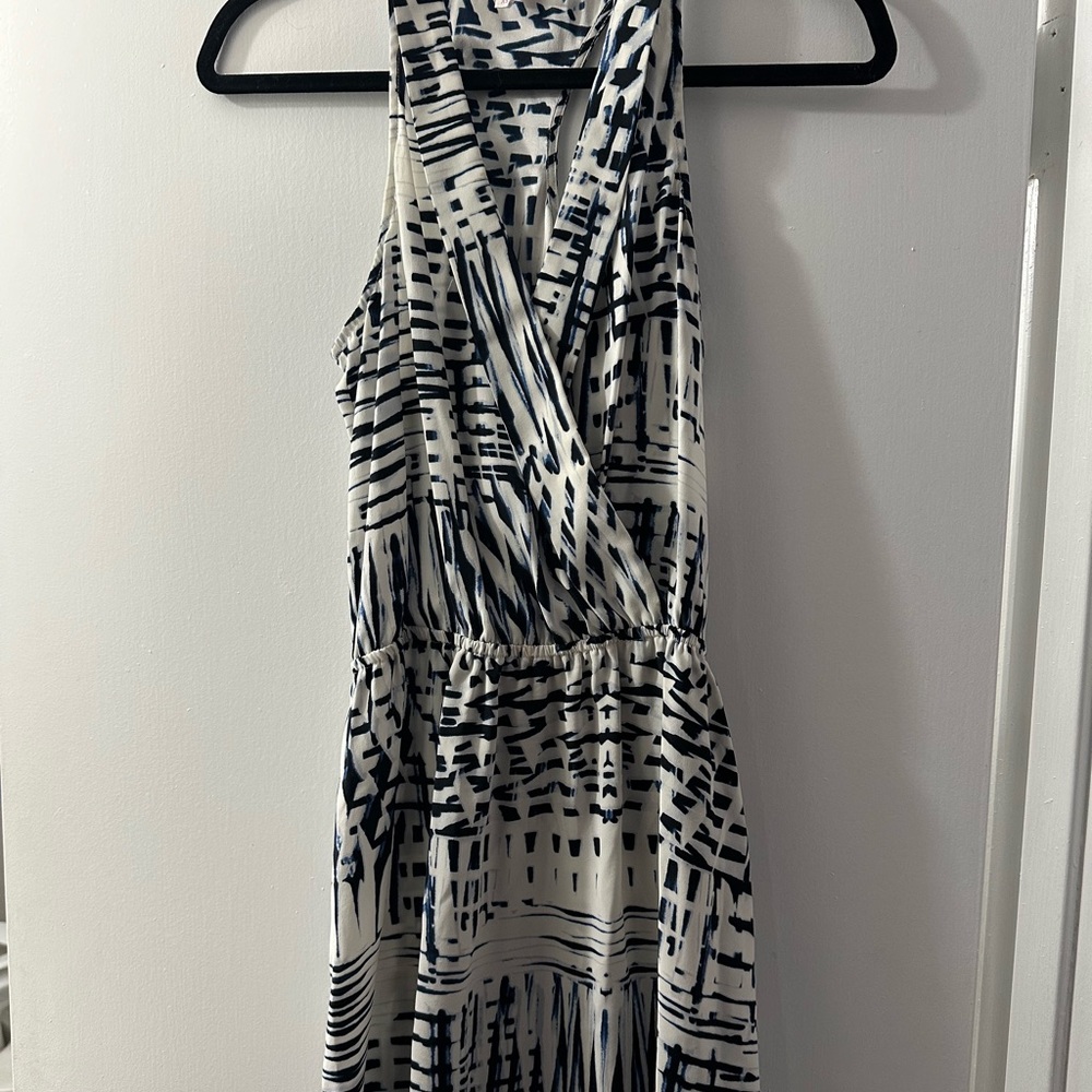 Parker blue & white sundress